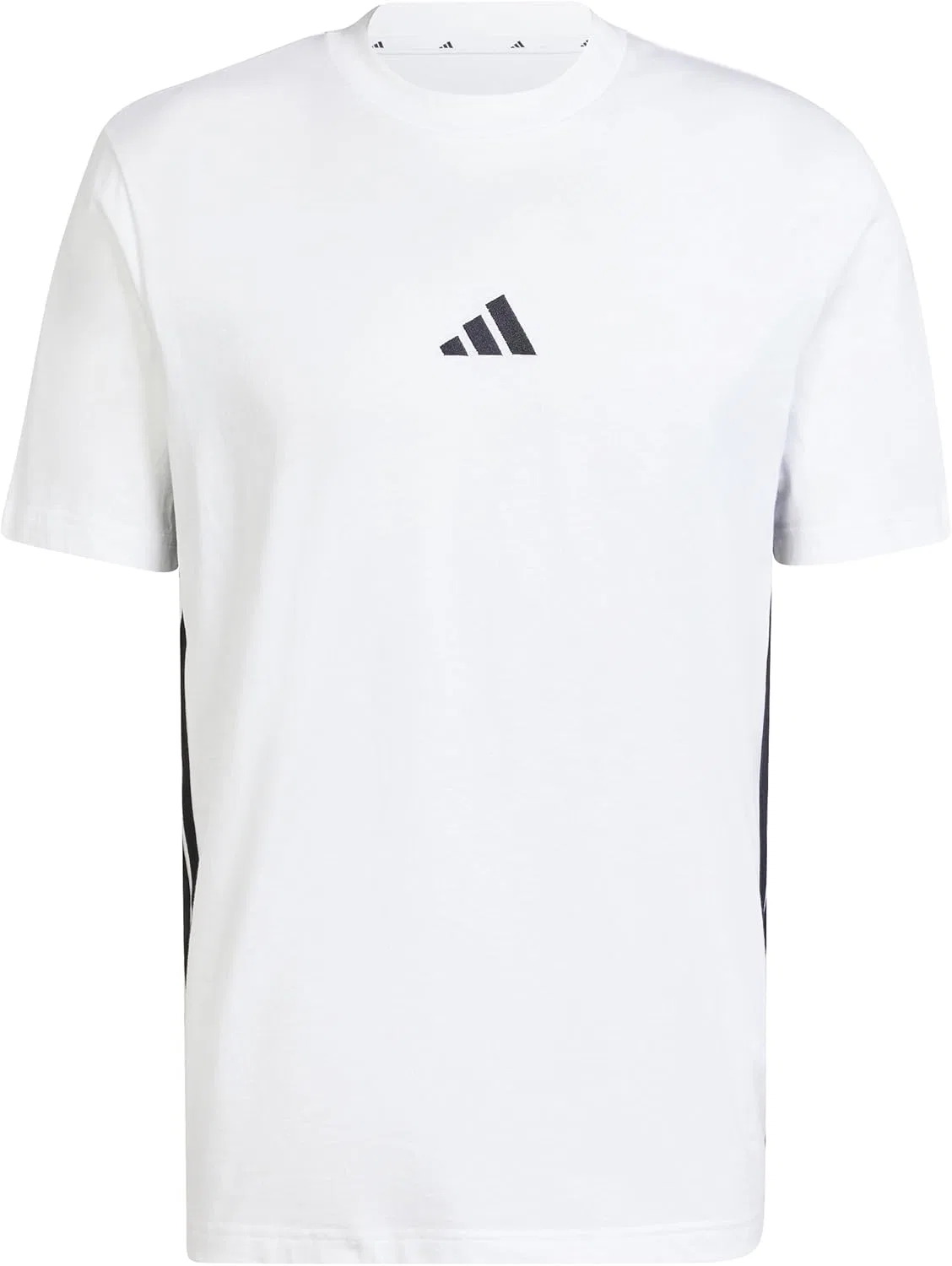 Мужская футболка Adidas Essentials Single Jersey с тремя полосками — фото 2