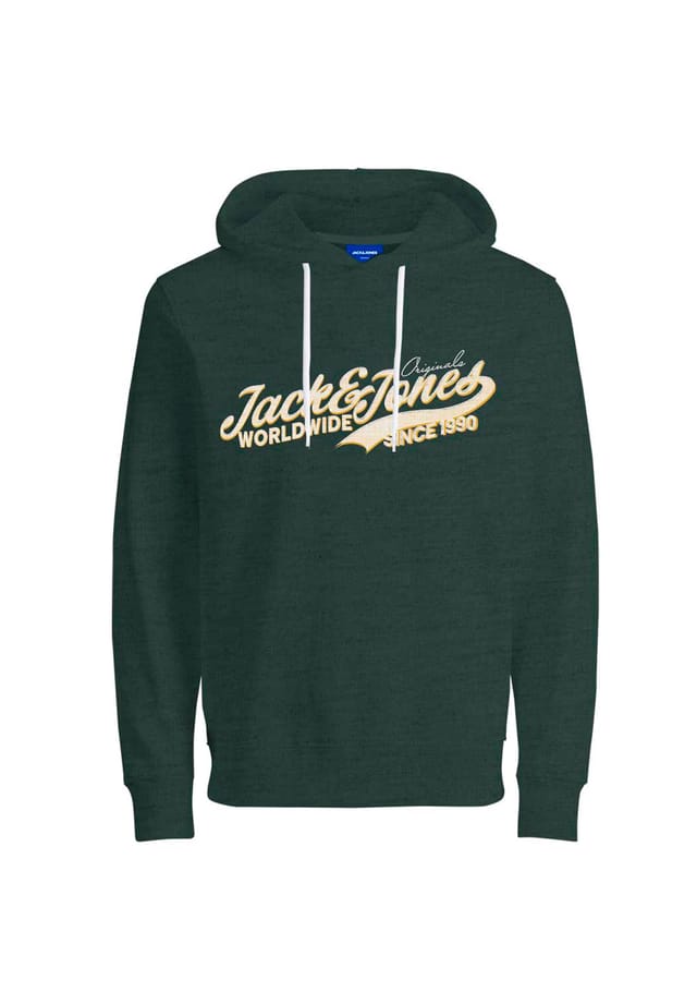 

Толстовка с капюшоном Hoodie Mel Jack & Jones, зеленый