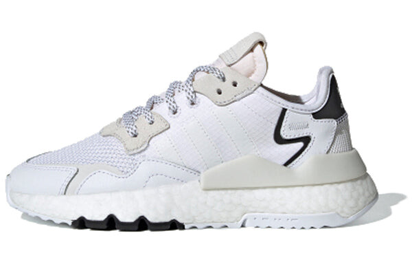 Кроссовки nite jogger j Adidas, белый — фото 2