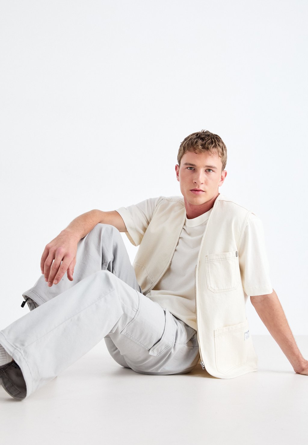 

Брюки карго DPPARACHUTE PANTS Denim Project, серый