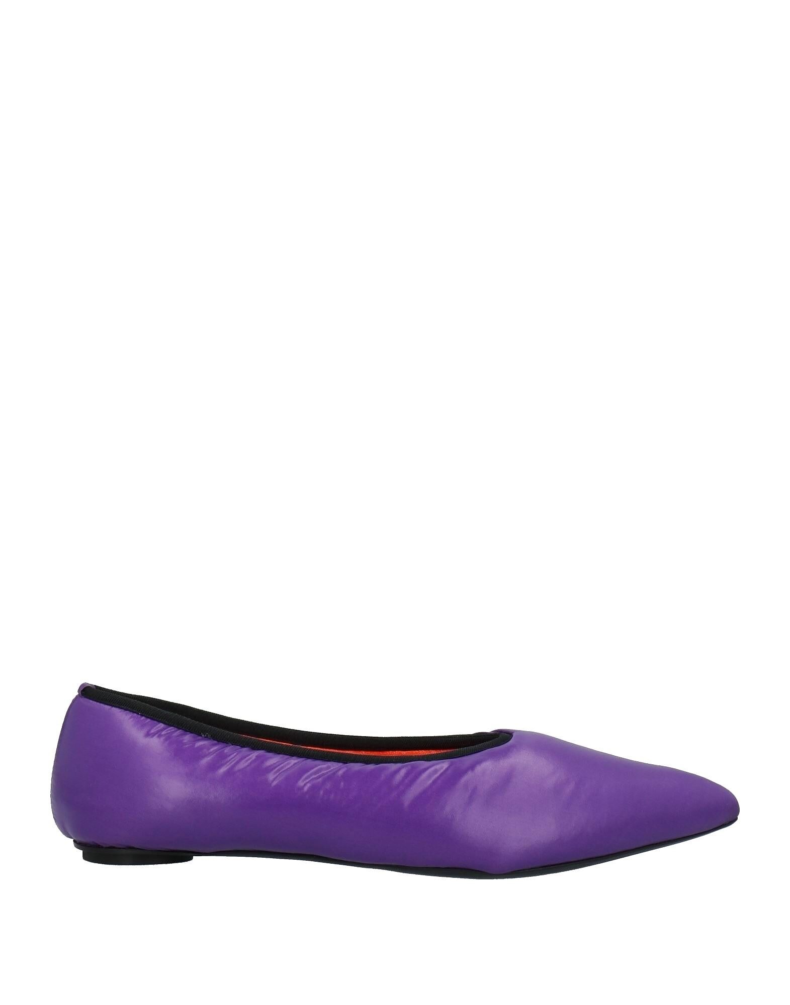 Балетки Marni, фиолетовый