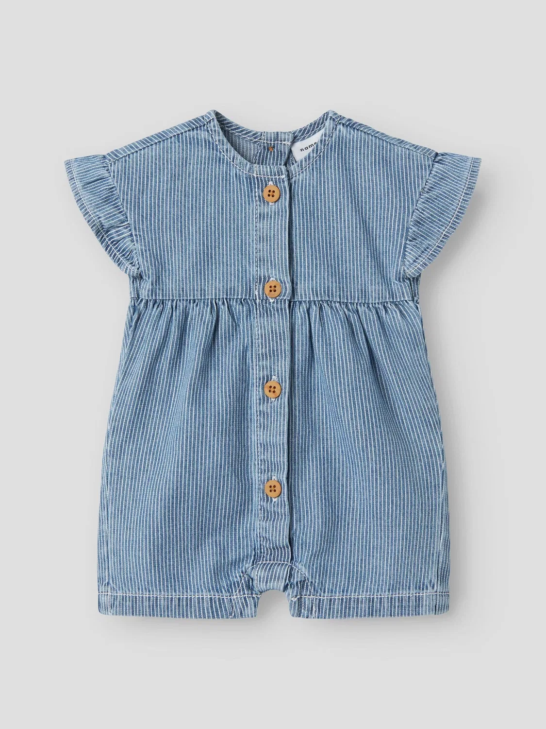 Комбинезон джинсовый Name it, medium blue denim — фото 3