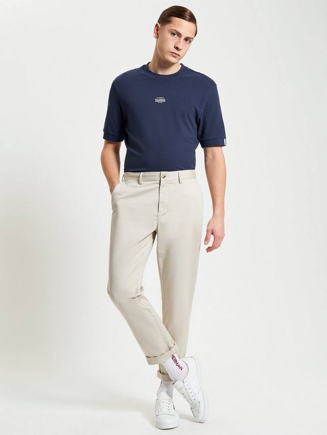 

Классические узкие хлопковые чиносы Ben Sherman, Putty