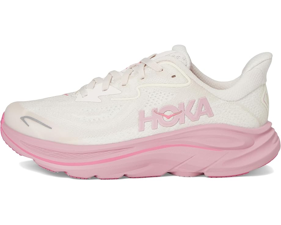 Кроссовки Hoka Kids Clifton 10, цвет Rose Cream/Dried Rose — фото 4