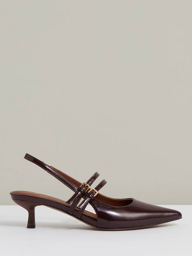 кожаные туфли Isla Reiss, Oxblood