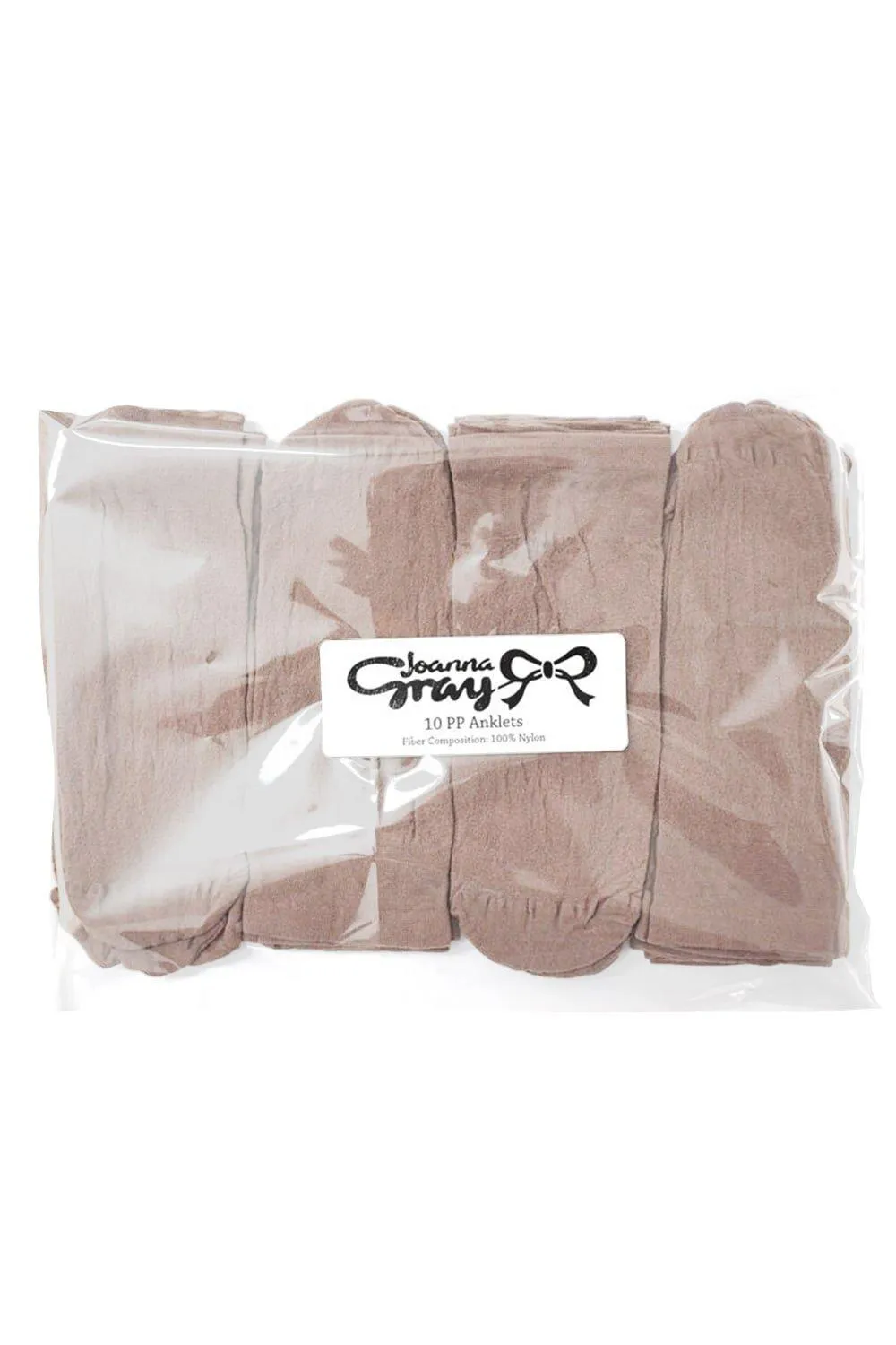 

Ножные браслеты (10 пар) Joanna Gray, розовый