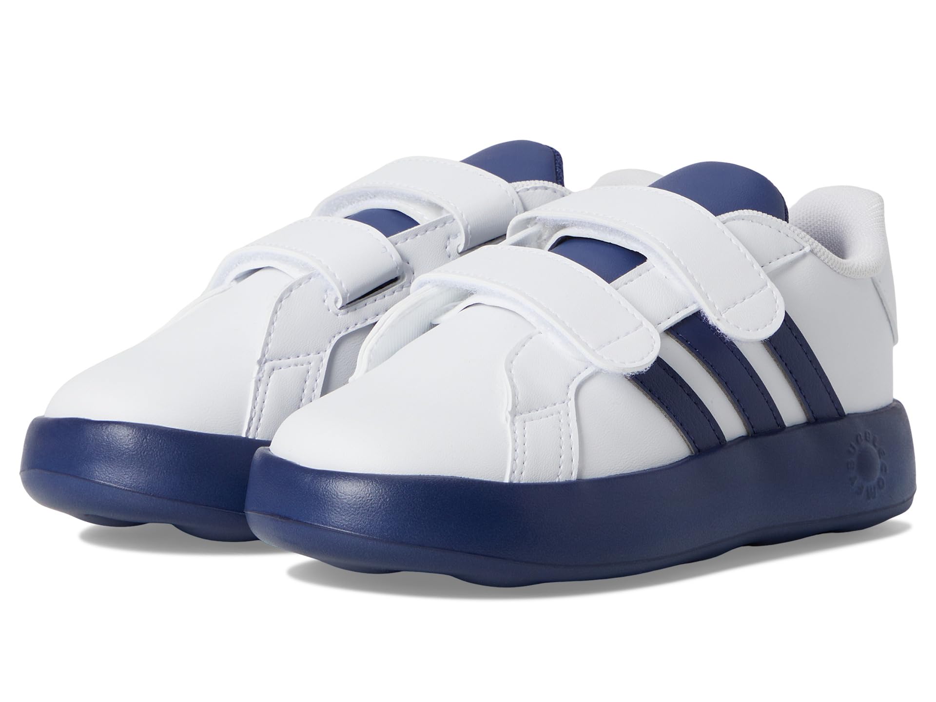 

Кроссовки Adidas Kids Grand Court 2.0 Sportswear Shoes, White/Dark Blue/Dark Blue