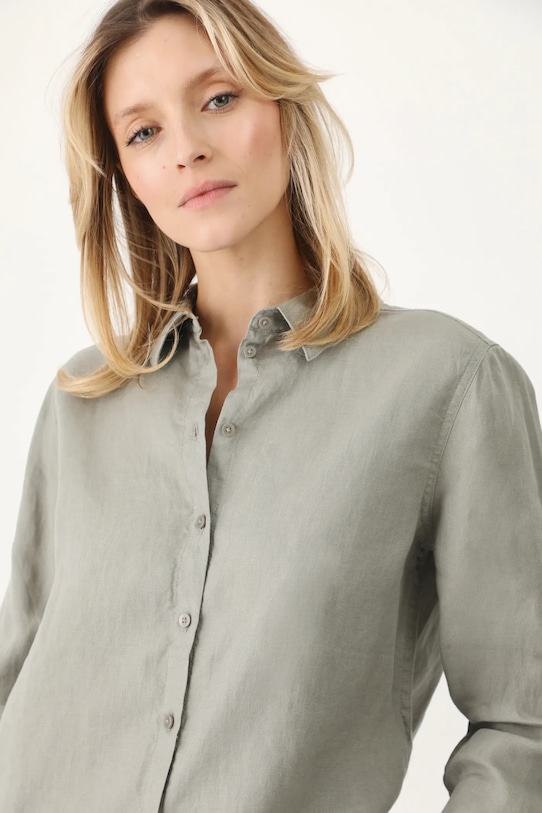 

Льняная рубашка Medicine, зеленый