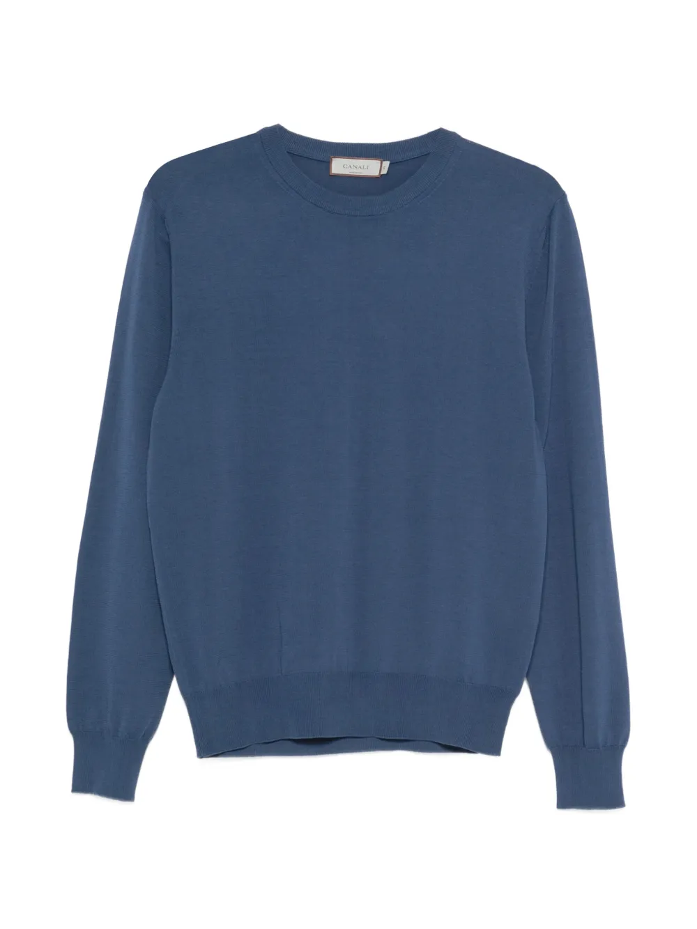 

Свитер с круглым вырезом Canali, синий