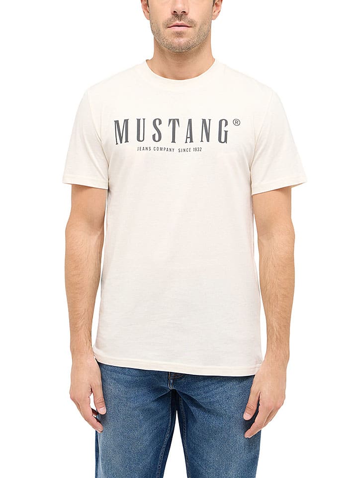 

Футболка Mustang, кремовый