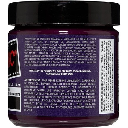 Полуперманентная краска для волос Manic Panic Plum Passion, фиолетовый, 118 мл — фото 2