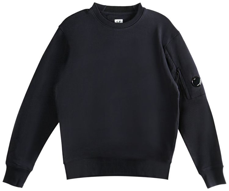 

Толстовка C.P. Company Diagonal Raised Fleece Crew Neck, синий