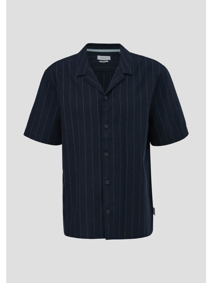 

Рубашка 59G1_navy s.Oliver