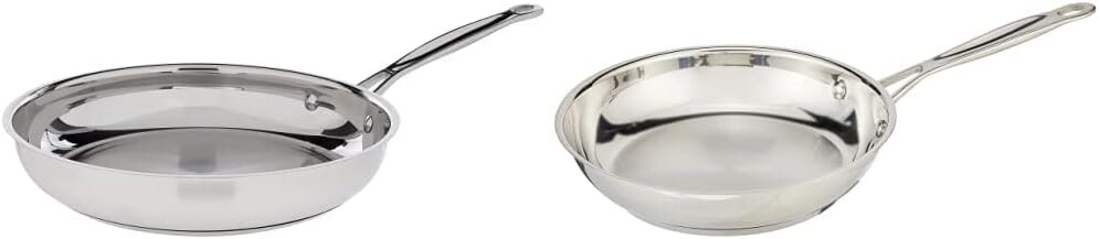 

Cuisinart 722-24 Коллекция классической посуды Chef's 722-24 из нержавеющей стали, открытая сковорода и Коллекция посуды Chef's Classic из нержавеющей стали диаметром 8 дюймов 722-20, открытая сковорода 8 дюймов, Silver