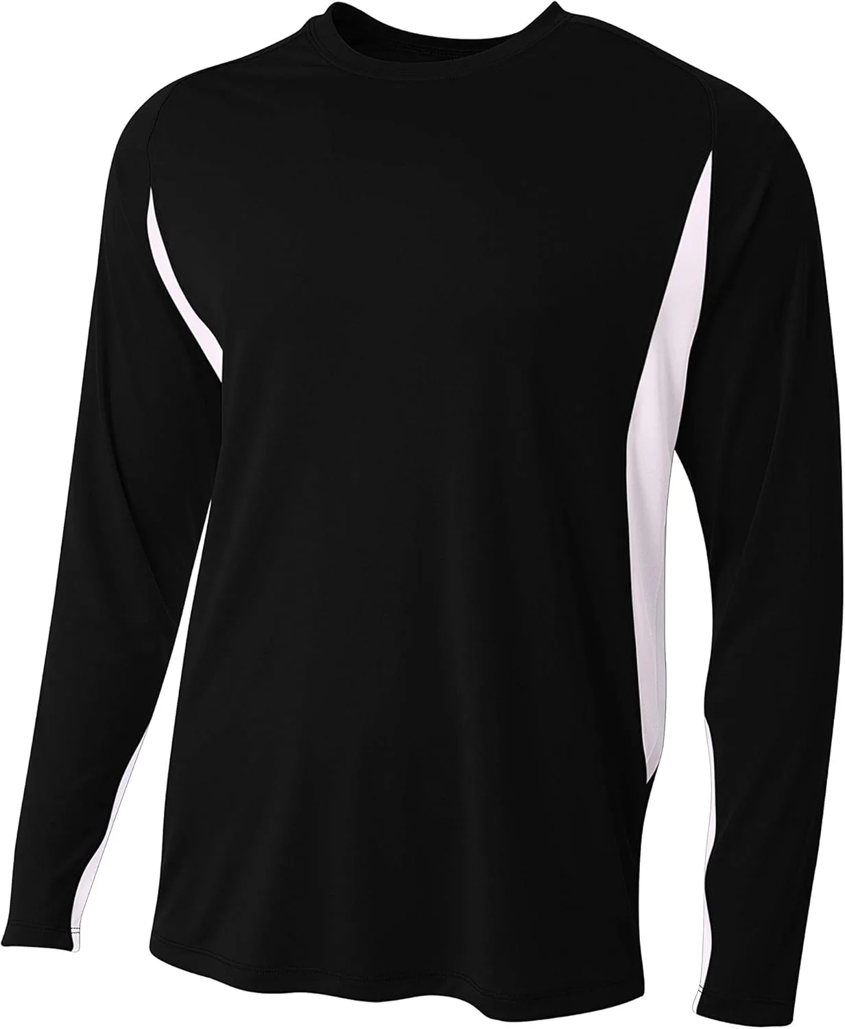 

JustBlanks Plain Long Sleeve Shirt для мужчин, Active Quick Dry