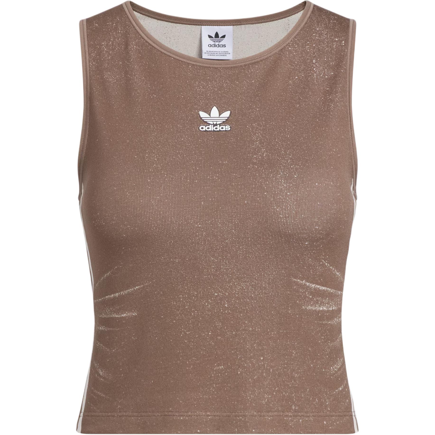 

Спортивная майка женская Adidas Originals, коричневый