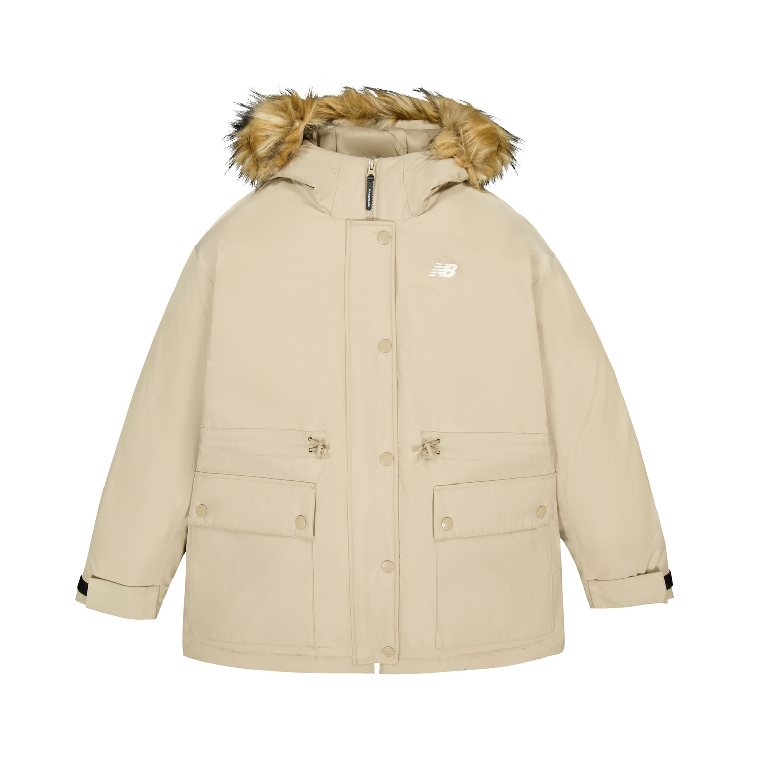 

Женская пуховая куртка New Balance, Coffee