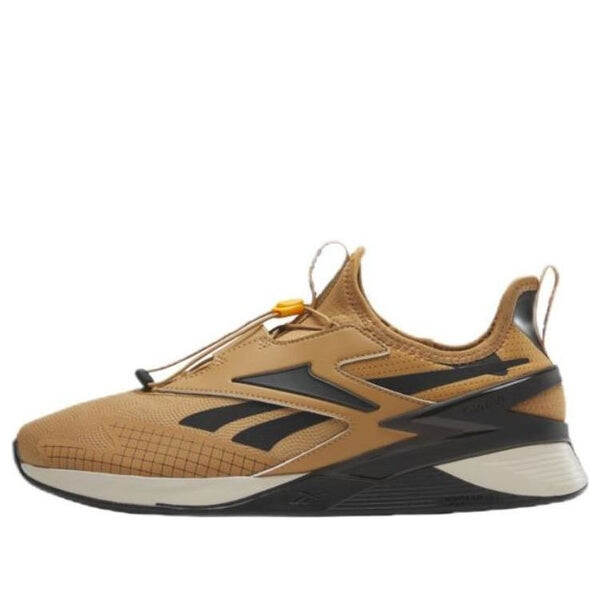 

Кроссовки nano x3 froning 'court black' Reebok, коричневый
