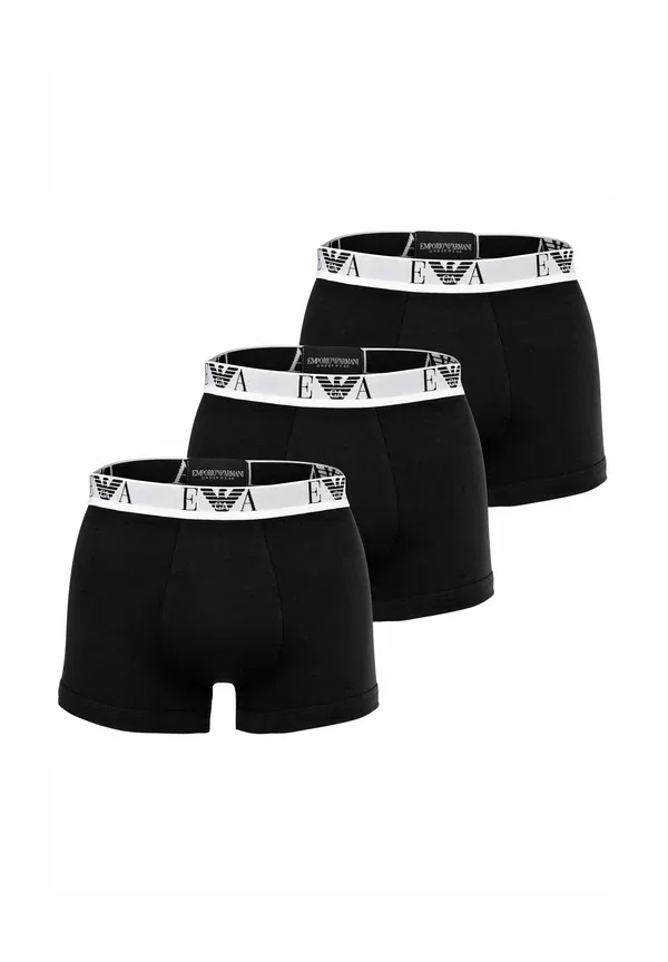 Трусы боксеры 3 шт Emporio Armani, черный
