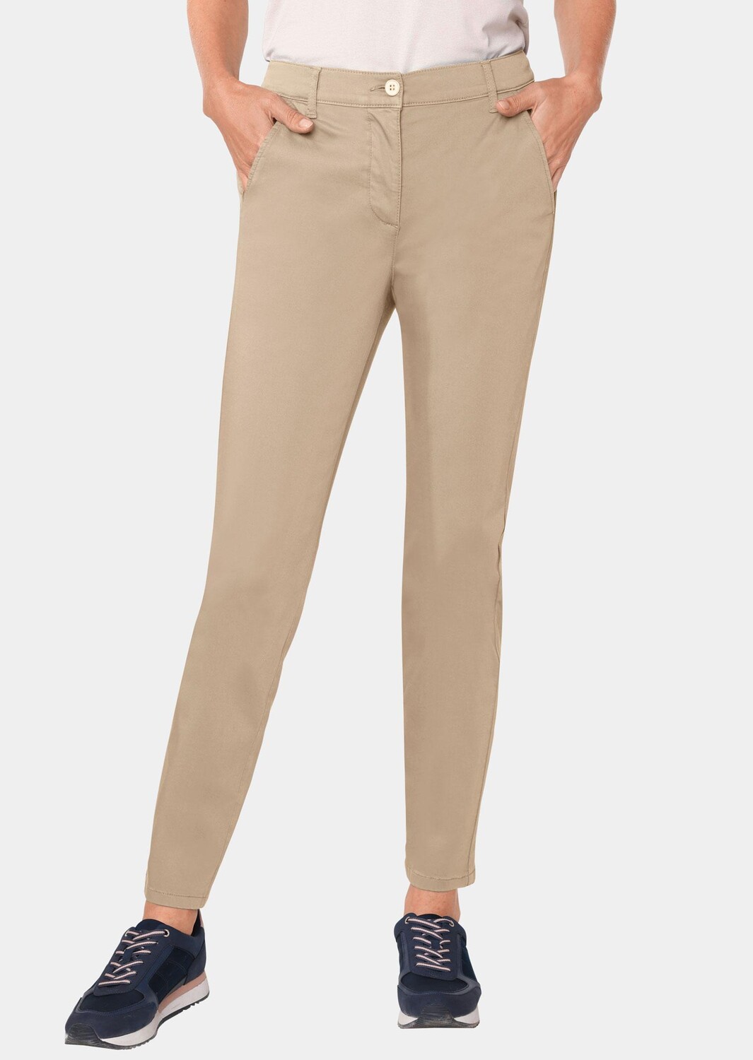 

Тканевые брюки GOLDNER Chino, песочный