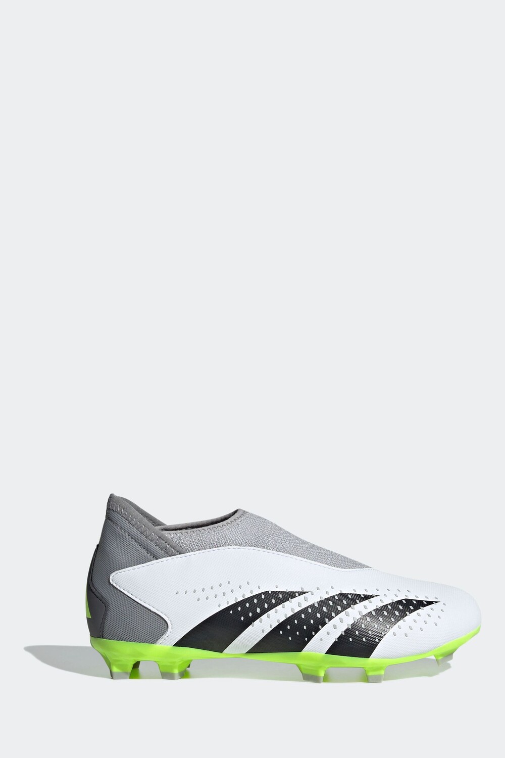 

Детские туфли без шнурков Predator Accuracy3 adidas, белый