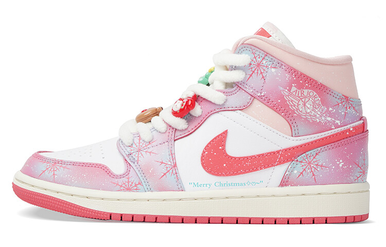 

Jordan Air Jordan 1 винтажные баскетбольные кроссовки женские, Pink/Purple