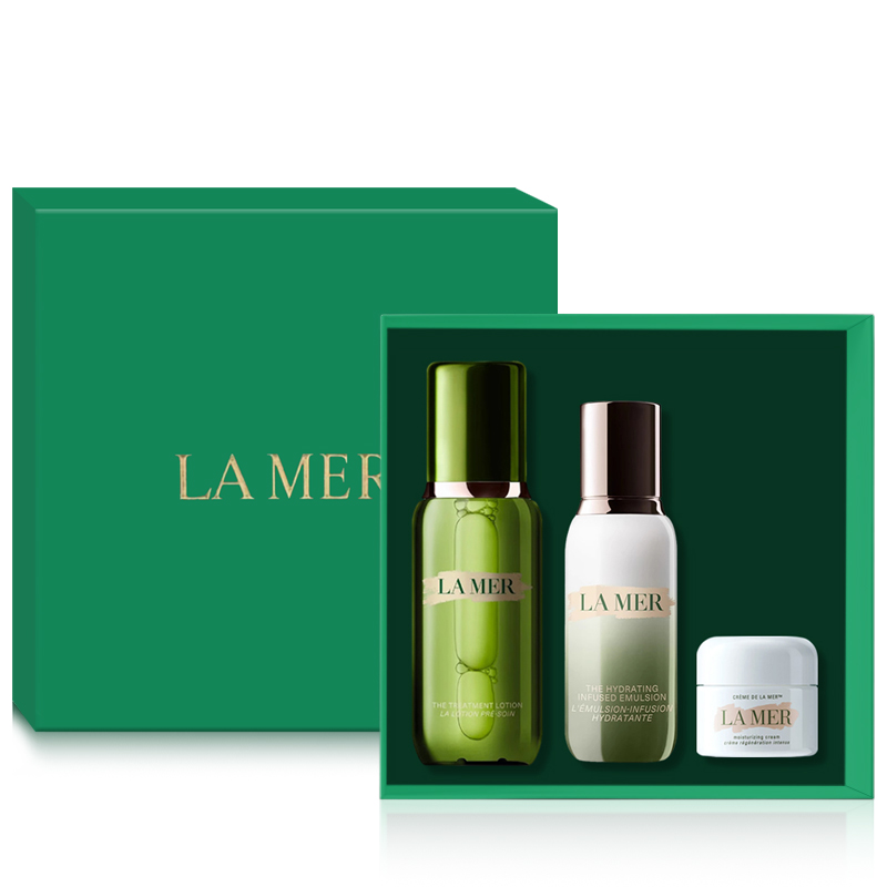 Подарочный набор для ухода за кожей La Mer The Soothing Strengthening Ritual Gift Set: лосьон, 50 мл + эмульсия, 150 мл + крем, 7 мл — фото 4
