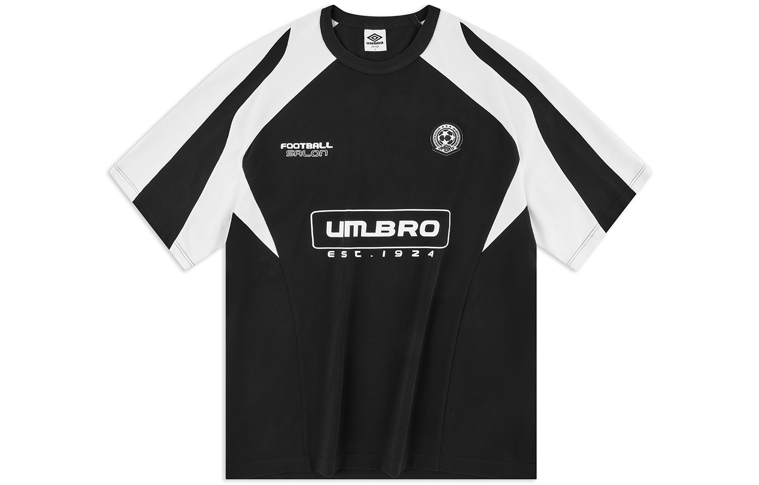 

Футболка с рукавами реглан унисекс Umbro, Gaze Black