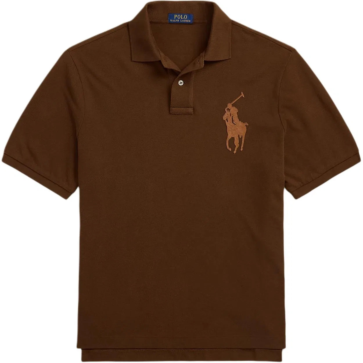 Поло с аппликацией Polo Pony Polo Ralph Lauren, Brown