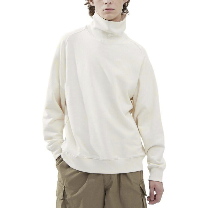 FW23 U Series Толстовка унисекс молочно-белая Uniqlo, слоновая кость — фото 3