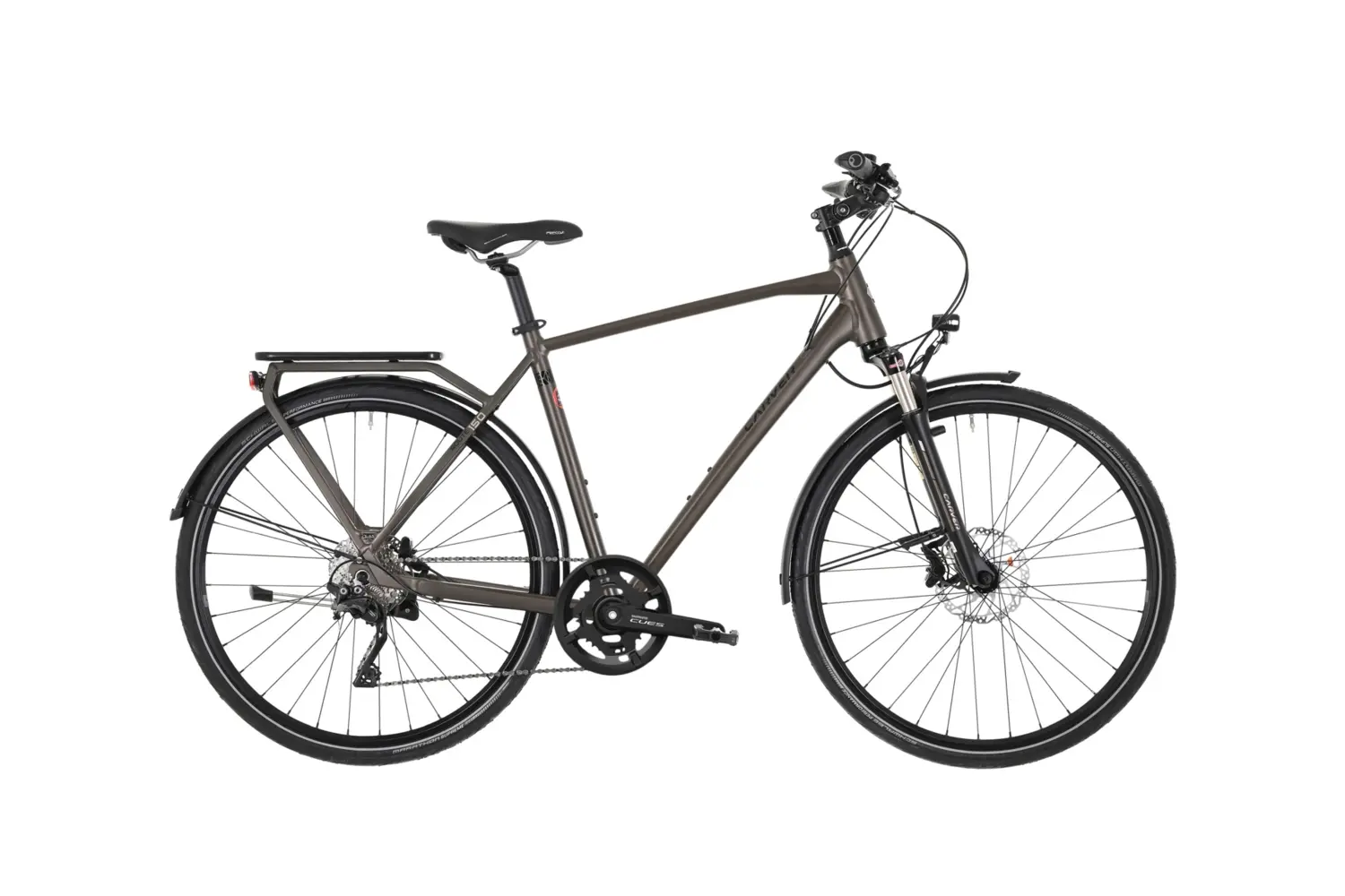 

Трекинговый велосипед Carver Route 150 22s - 28 дюймов - diamant - 2026, braun | metallicbrown black champagne