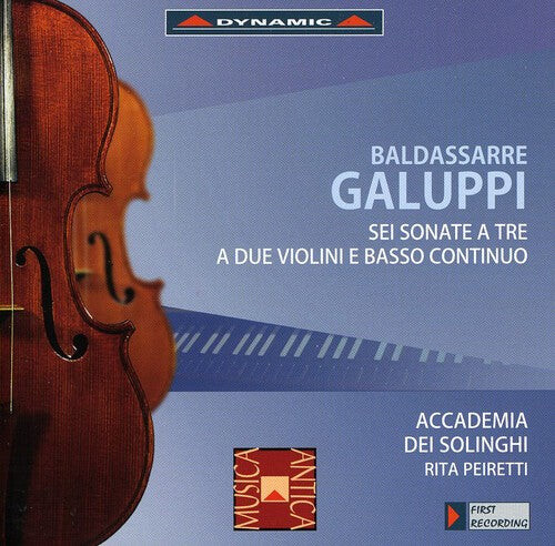 

CD диск Galuppi / Raule / Peiretti: Sei Sonate a Due Violini E Basso Continuo