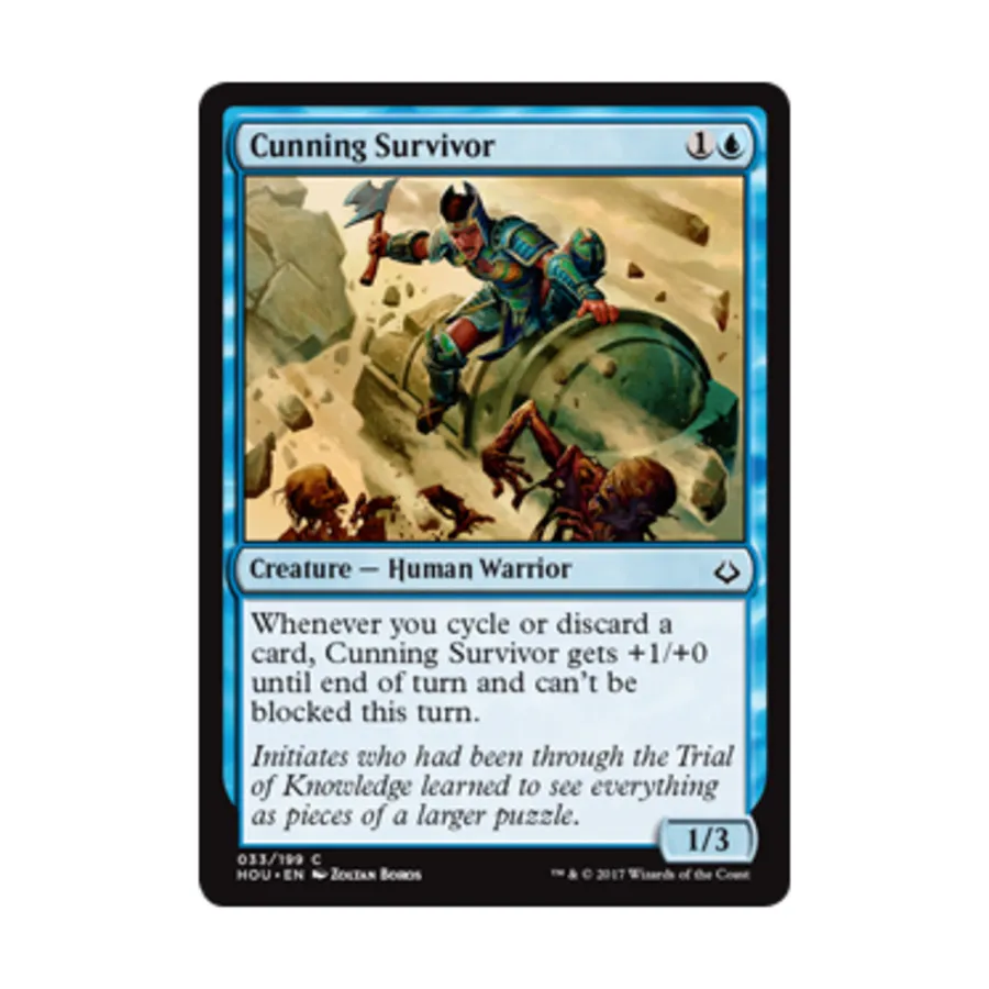 

CCG Коварный выживший (C) (фольга), MTG - Hour of Devastation