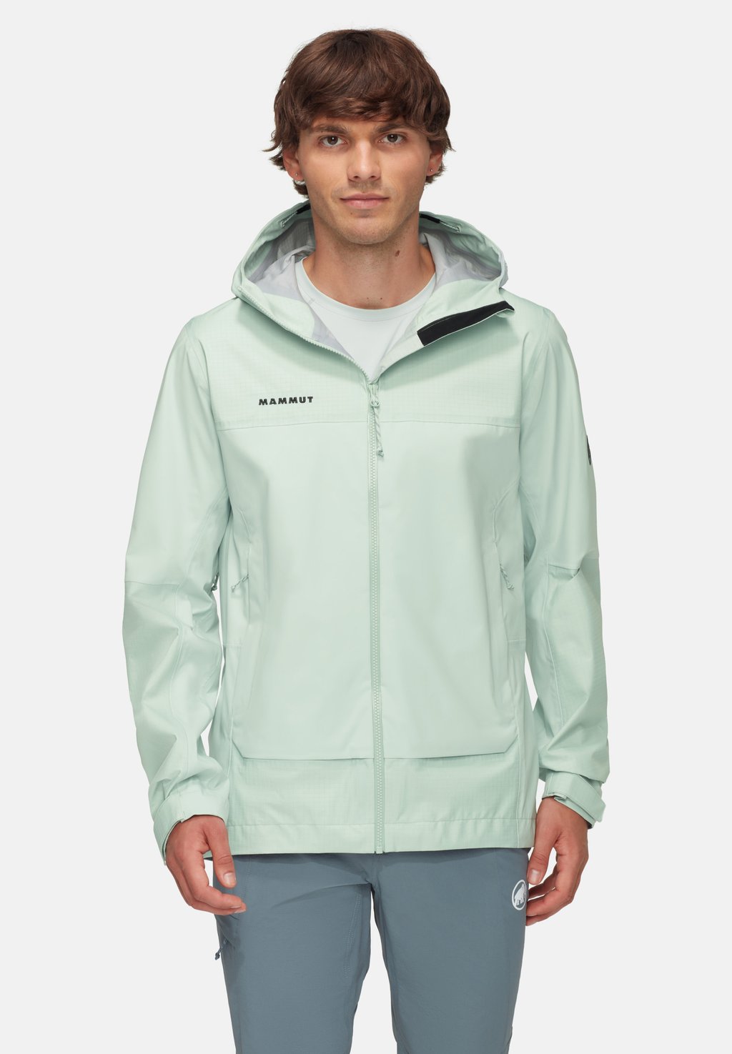 

Куртка из хардшелла DUCAN GUIDE HOODED Mammut, зеленый