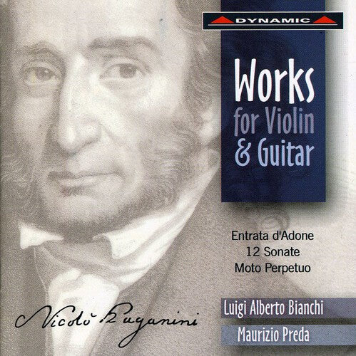 

CD диск Paganini / Bianchi / Preda: Works for Violin & Guitar