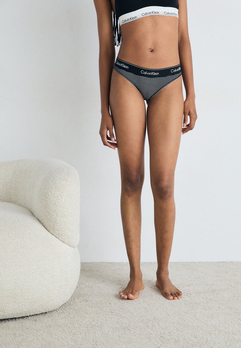 

Трусы BIKINI ICON COTTON MODAL Calvin Klein Underwear, кремовый