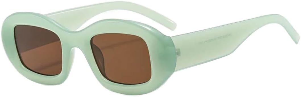 

Солнцезащитные очки с защитой от УФ-излучения UV400 | Овальная оправа, линзы конфетного цвета | Для женщин и мужчин, для занятий спортом на открытом воздухе и вождения DSVIGF, 02