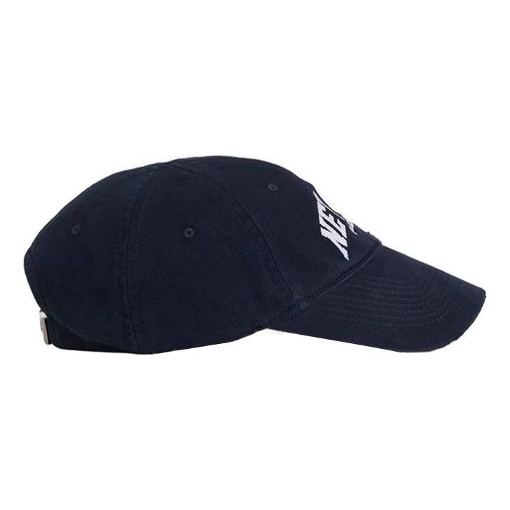 

Бейсболка Balenciaga Cities New York Strap-Back Cap 'Navy', темно-синий