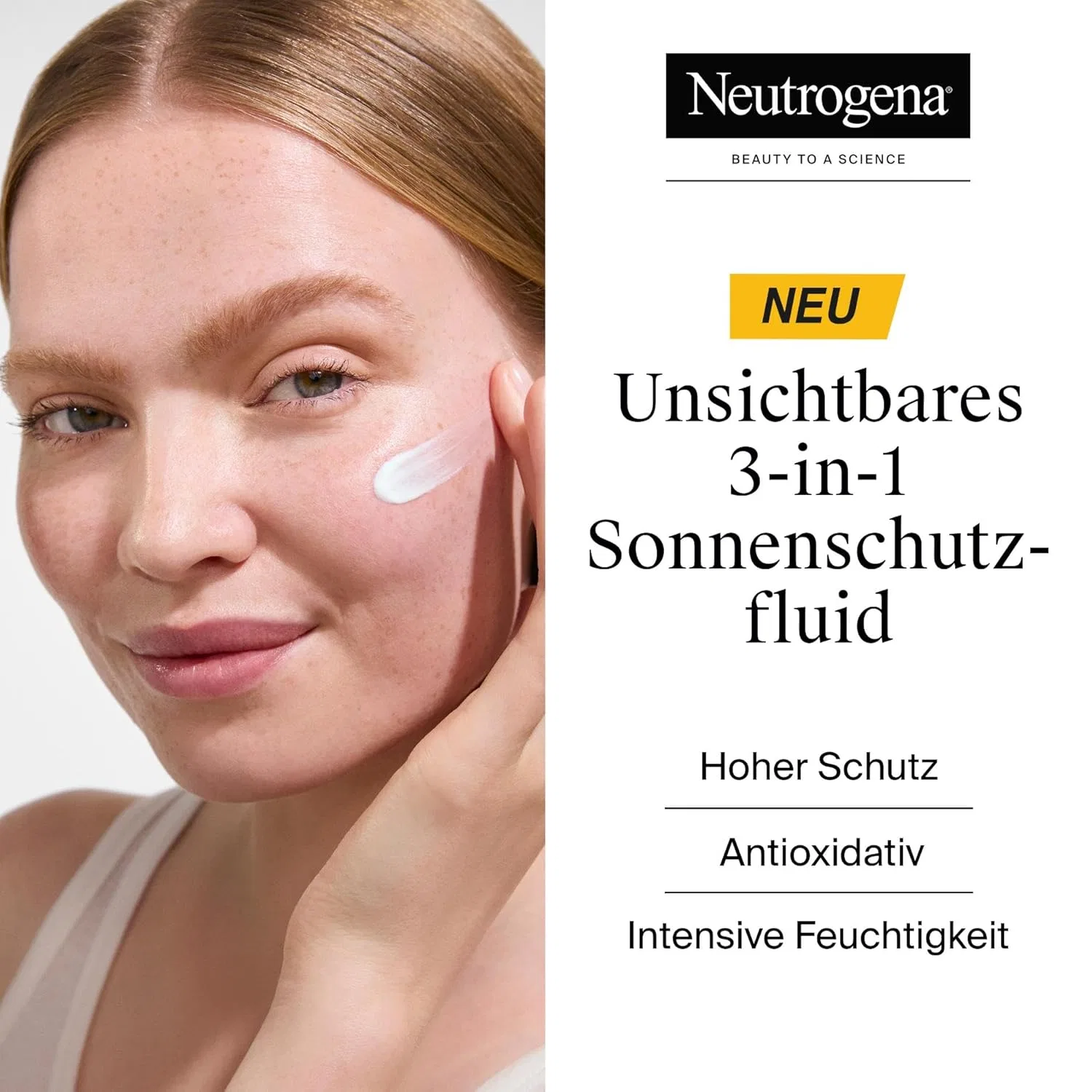 Увлажняющий солнцезащитный флюид «Ultra Sheer Invisible Moisturising Sun Protection Fluid SPF50» от Neutrogena Neutrogena — фото 2