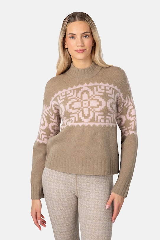 

Шерстяной свитер disa Kari Traa, бежевый