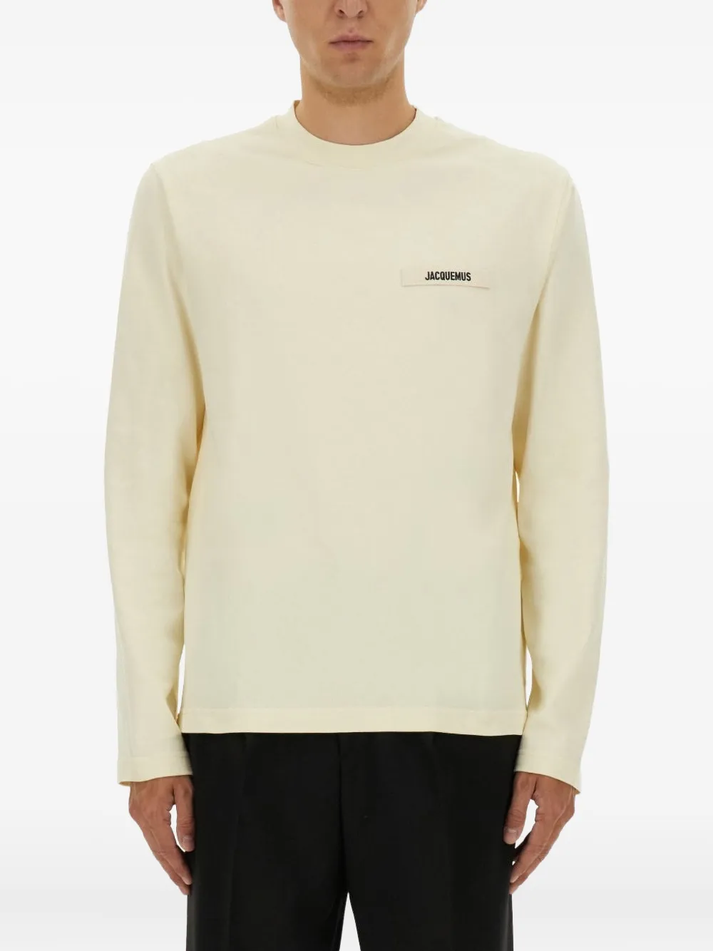 

Лонгслив The Gros Grain JACQUEMUS, нейтральный