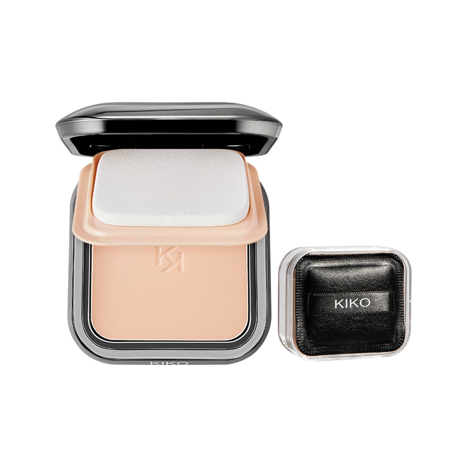 

Пудра для сухого и влажного применения, матирующая, маскирующая, с защитой от солнца, 12 г/коробка KIKO