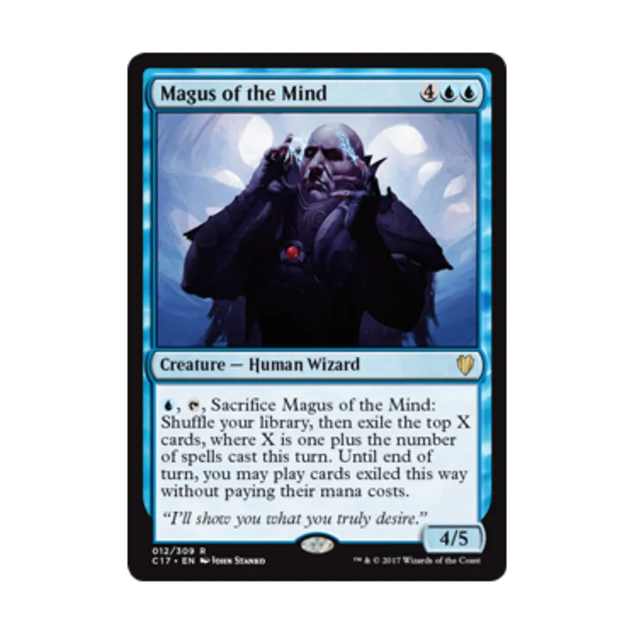 

CCG Маг разума (клавиша R), MTG - Commander 2017