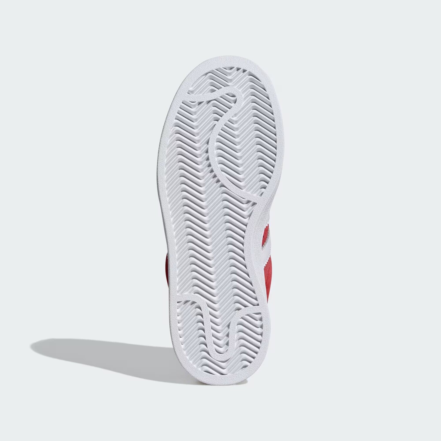 Кроссовки кампуса 00-х годов Adidas, цвет Better Scarlet/Cloud White/Better Scarlet — фото 3