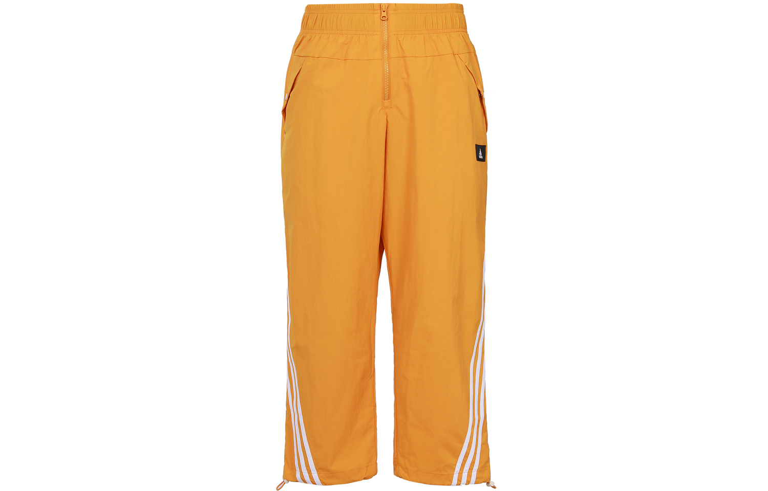 Женские вязаные спортивные брюки глубокий оранжевый Adidas, темно-оранжевый — фото 2