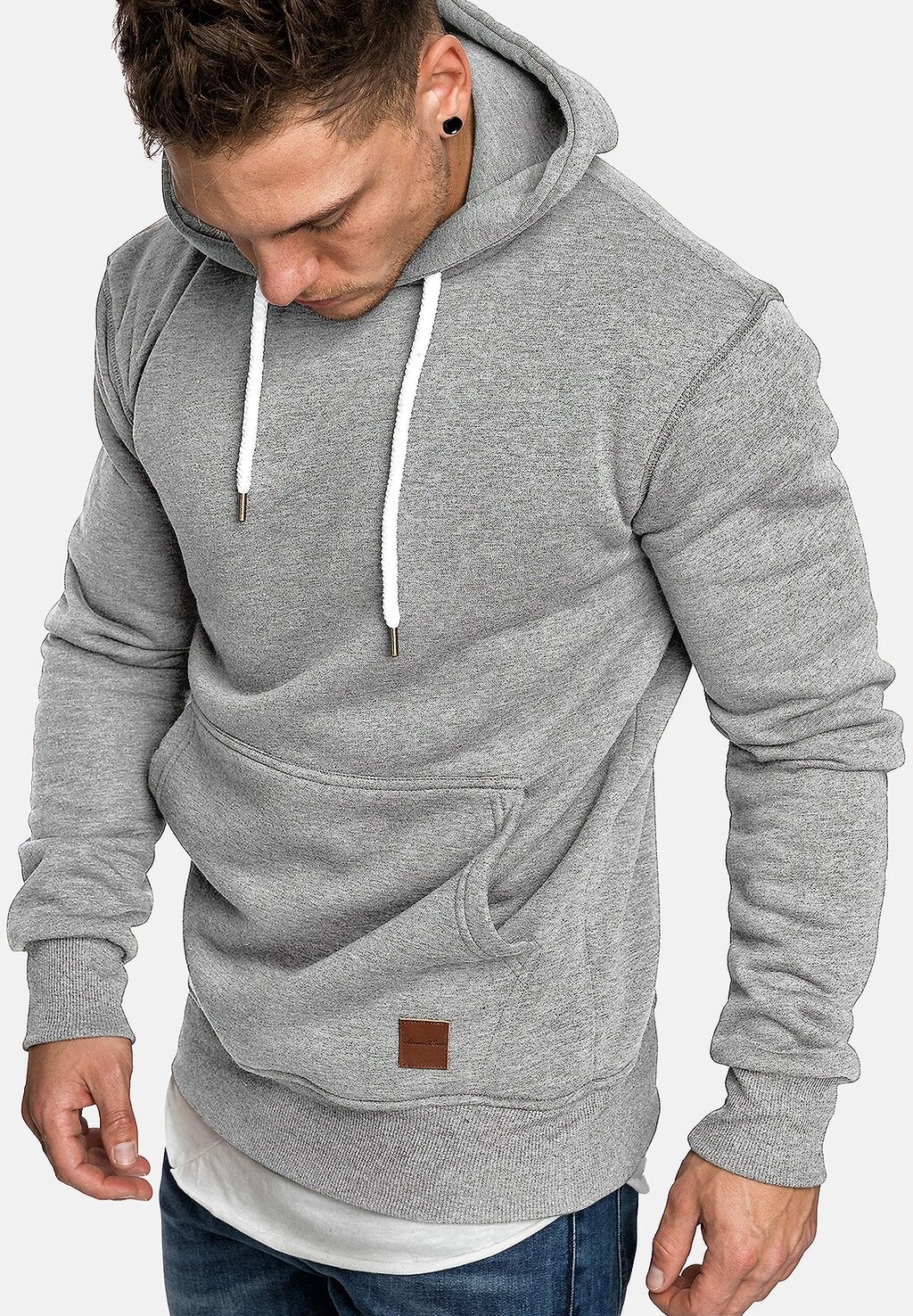 

Худи Bequemer Casual Humy, светло-серый