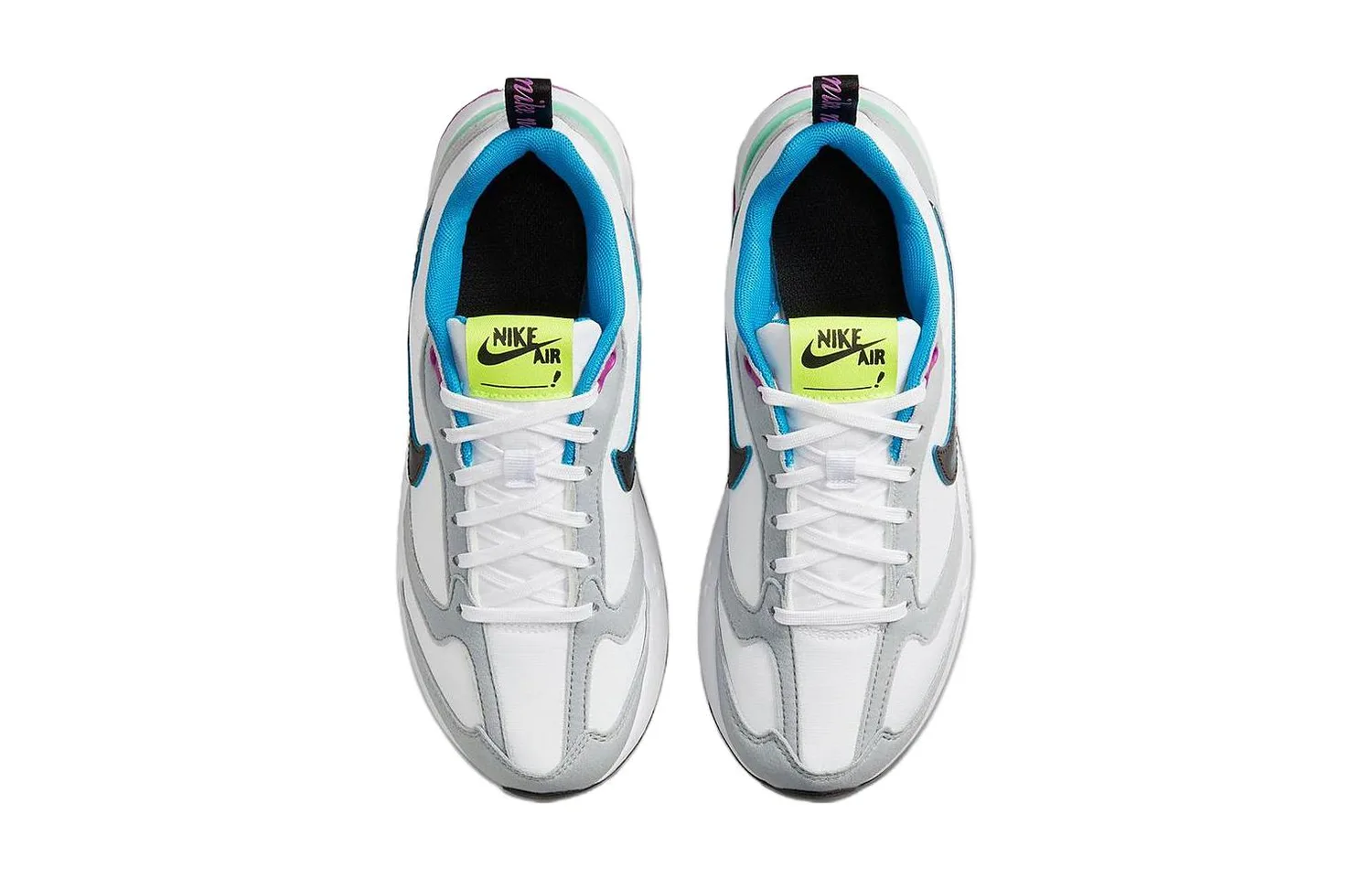 Кроссовки Air Max Dawn Just Do It! GS Nike, белый зеленый — фото 4