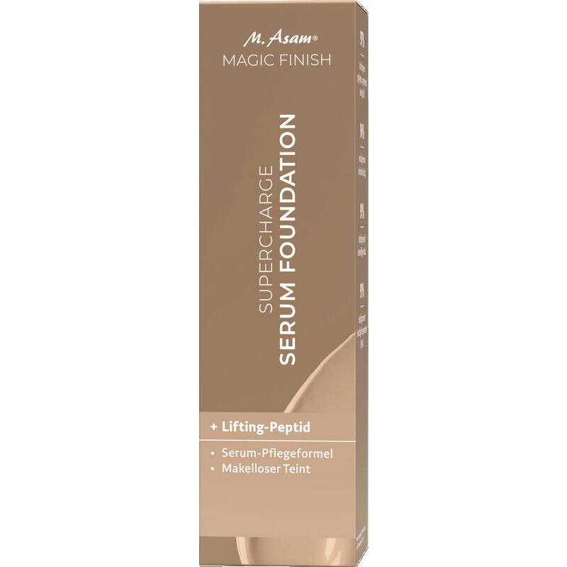 

Magic Finish Supercharge Serum Foundation 240 кремовый нюдовый M. Asam, 30 ml
