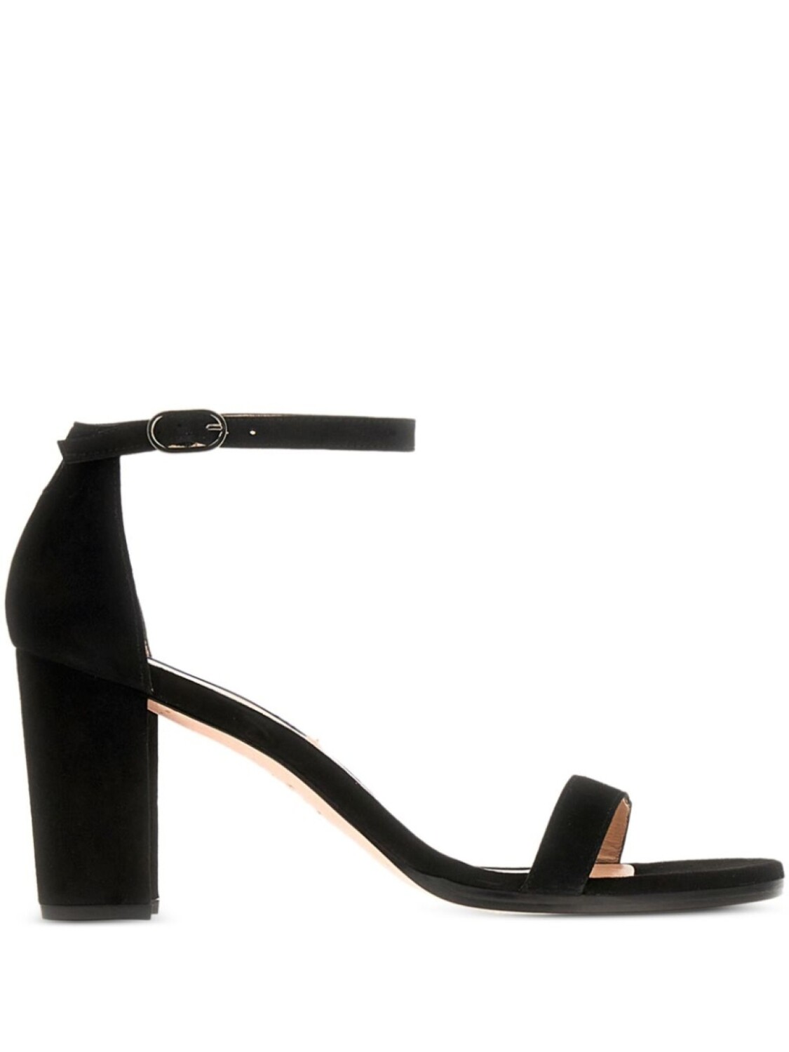 

Сандалии Nearlynude 80 мм Stuart Weitzman, черный