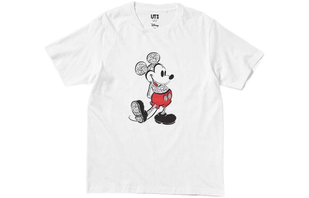 

Футболка унисекс белая Uniqlo, белый